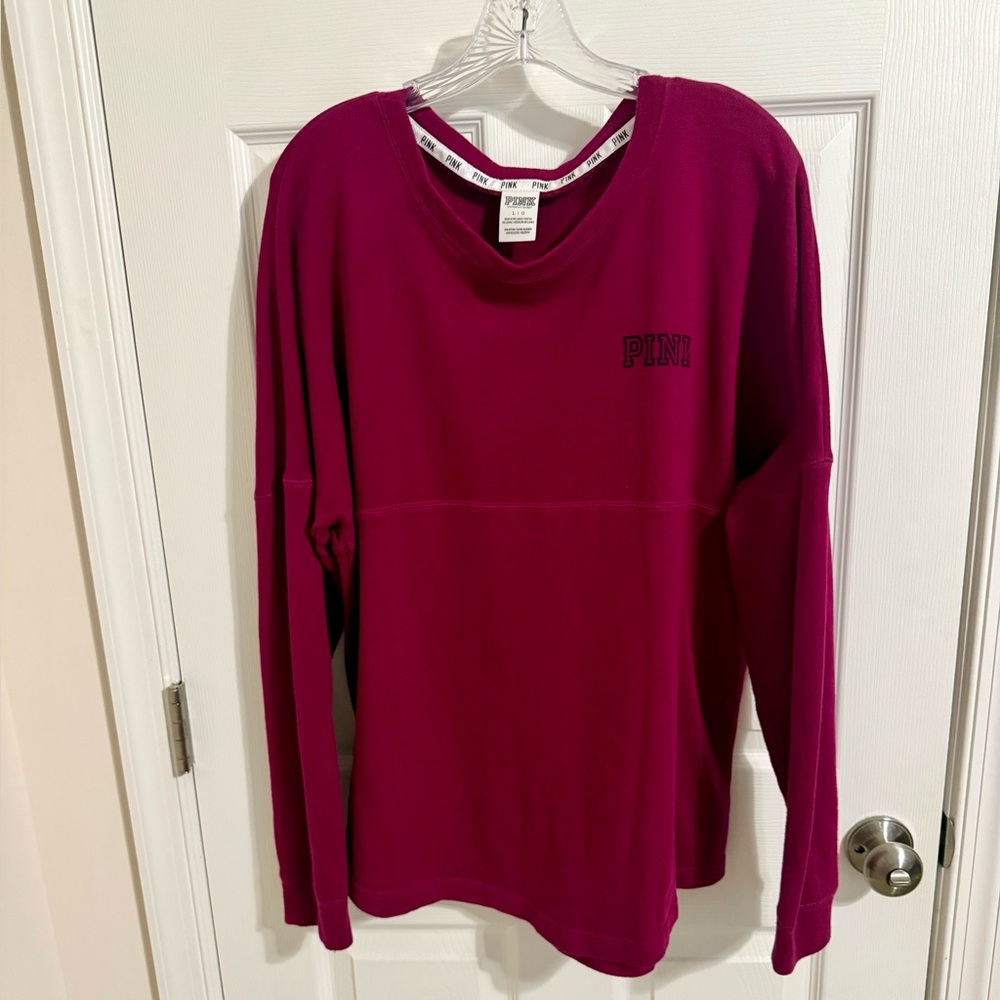 PINK Victoria's Secret Maroon Top